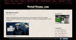 Desktop Screenshot of perioddrama.com