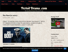 Tablet Screenshot of perioddrama.com